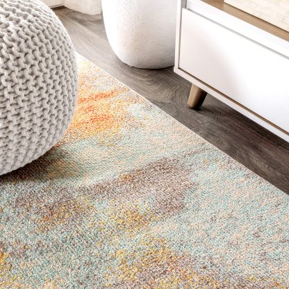 Artistic abstract ink carpet - Image 3
