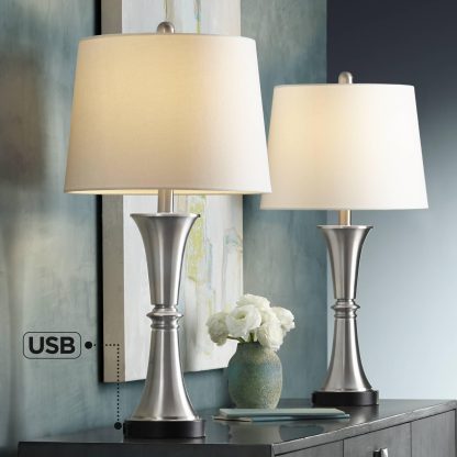 Simple modern metal table lamp - Image 10