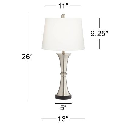 Simple modern metal table lamp - Image 6