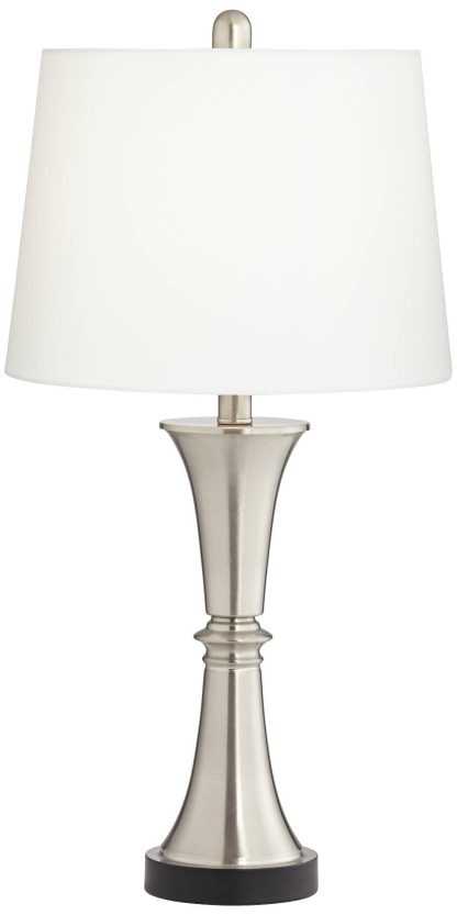 Simple modern metal table lamp
