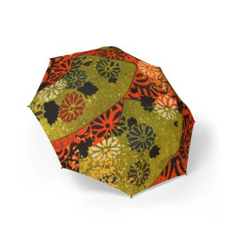 Japanese style printed umbrella for sunny and rainy days