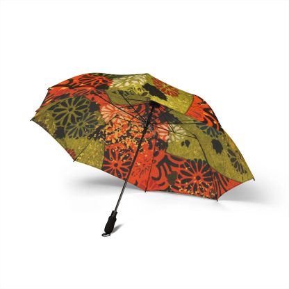 Japanese style printed umbrella for sunny and rainy days - Image 5