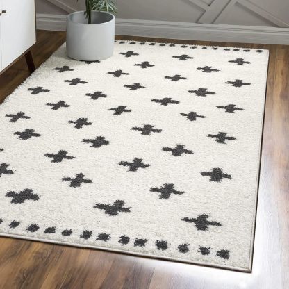 Bohemian cross pattern rug - Image 11