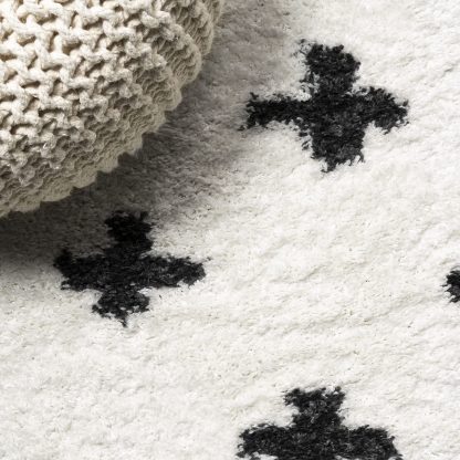 Bohemian cross pattern rug - Image 8