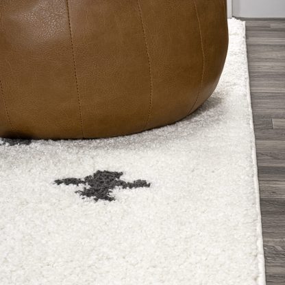 Bohemian cross pattern rug - Image 6