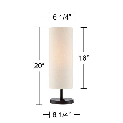 Simple Linen Table Lamp - Image 4