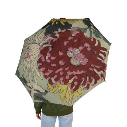 Japanese style flower umbrella - Image 4