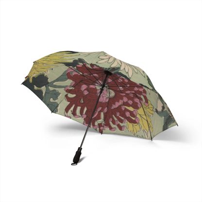 Japanese style flower umbrella - Image 3