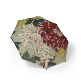 Japanese style flower umbrella