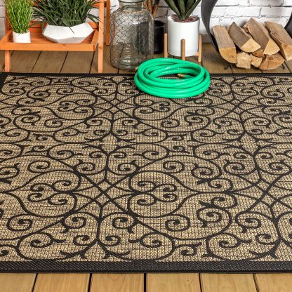 Woven Texture Outdoor Art Carpet - Image 11