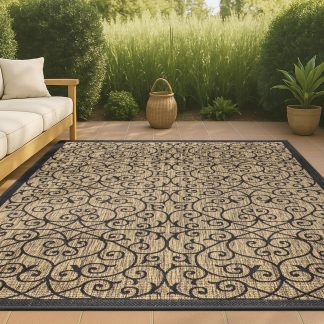 Woven Texture Outdoor Art Carpet