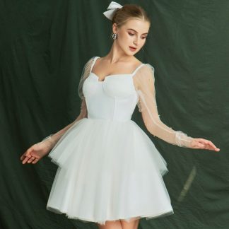 Sweet Ballet Style Wedding Dress