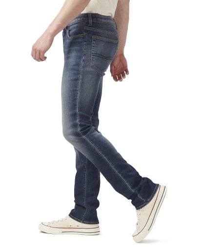 Vintage Blue Slim Fit Jeans - Image 4