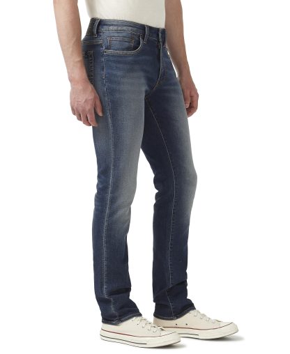 Vintage Blue Slim Fit Jeans - Image 2