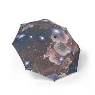 Starry Flower Shadow Folding Umbrella