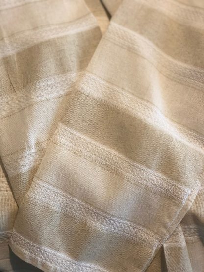 Natural linen bathrobe - Image 6