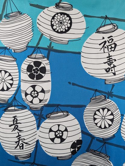Lantern silk scarf