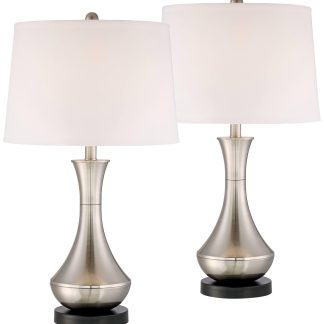 Modern simple metal table lamp