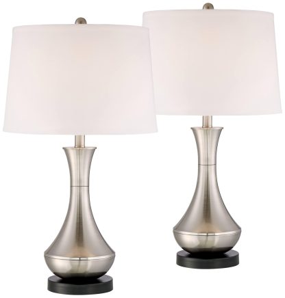 Modern simple metal table lamp