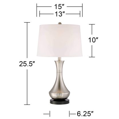 Modern simple metal table lamp - Image 5