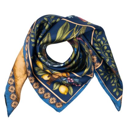 Fantasy Nature Theme Silk Square Scarf - Image 7