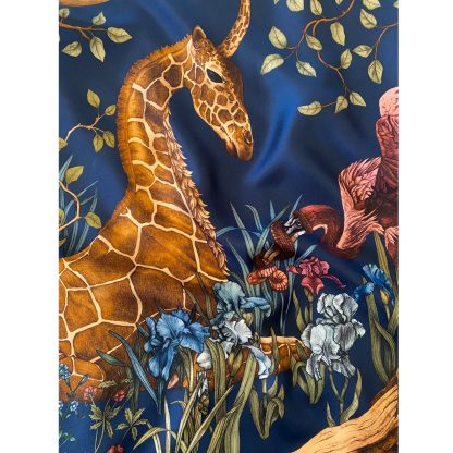 Fantasy Nature Theme Silk Square Scarf - Image 6