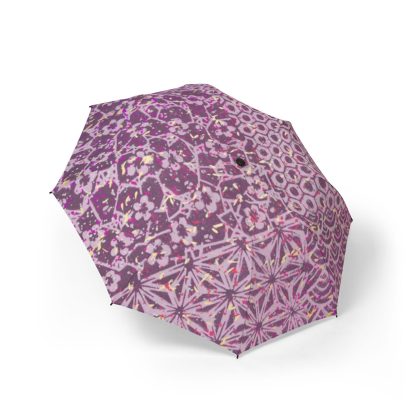 Bohemian style folding umbrella