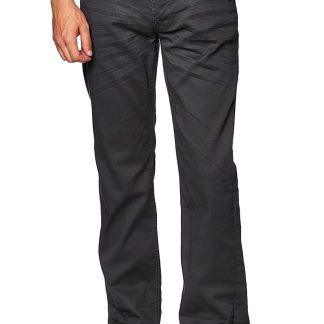 Men's dark grey casual jeans