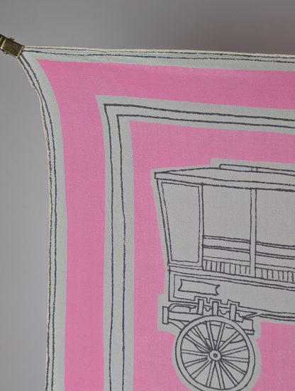 Vintage Carriage Silk Square Scarf - Image 3