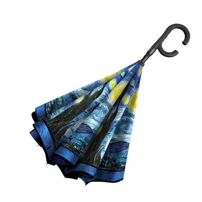 Starry Night Inverted Umbrella - Image 5