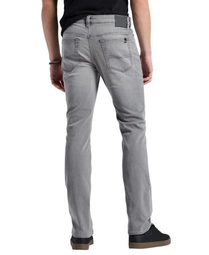 Men's grey washed jeans - Image 2