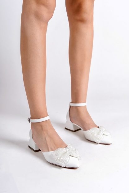 French lace butterfly wedding shoes - Image 6