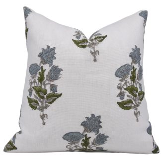 Fresh plant print pillowcase