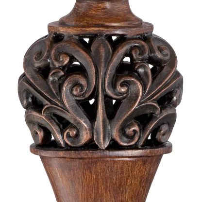 Retro carved table lamp - Image 5