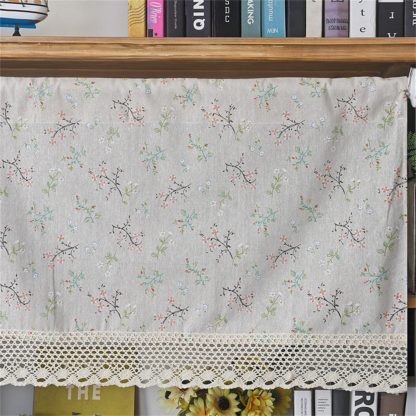 Floral lace half curtain - Image 6