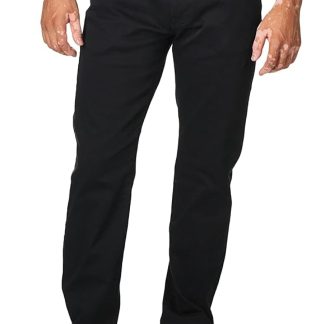 Men's black casual pants