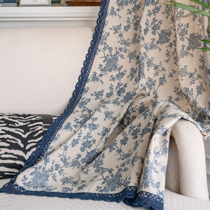 French floral lace curtains - Image 4