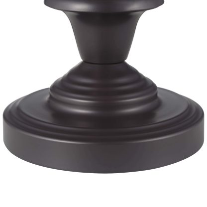 Vintage dark metal table lamp - Image 3