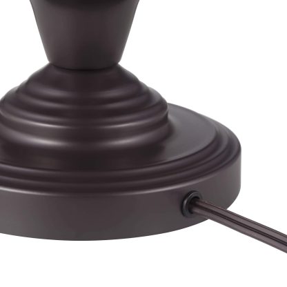 Vintage dark metal table lamp - Image 2