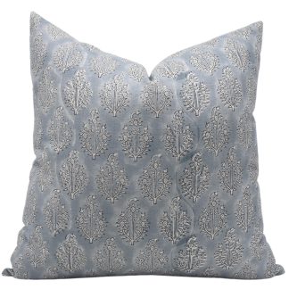Retro Plant Totem Jacquard Pillowcase
