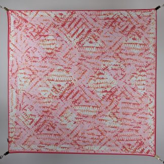 Romantic Pink Flower Small Square Scarf