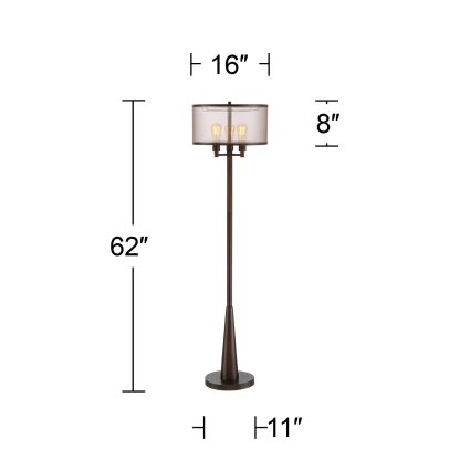 Retro industrial style floor lamp - Image 6