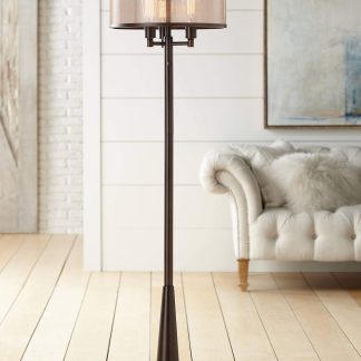 Retro industrial style floor lamp