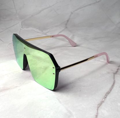 Gradient colorful large frame sunglasses - Image 7