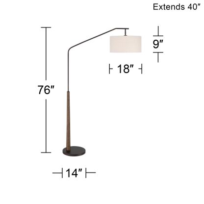 Modern simple arc floor lamp - Image 9