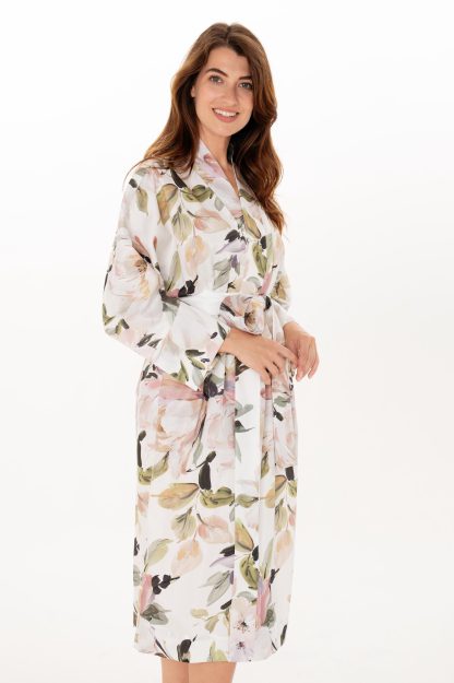 Ladies Printed Long Nightgown - Image 4