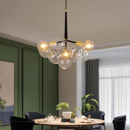 Nordic magic bean molecular chandelier - Image 7