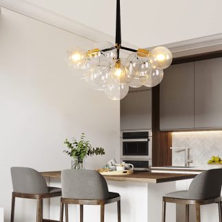 Nordic magic bean molecular chandelier