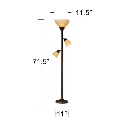 Retro multi-head floor lamp - Image 5