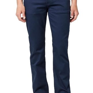 Men's dark blue casual pants